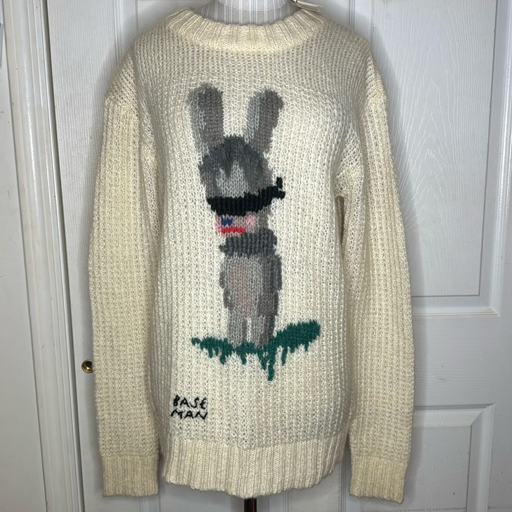 Coach x Baseman  intarsia wool sweater *Rare*